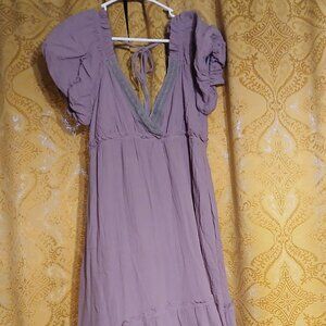 Dusty purple large dress